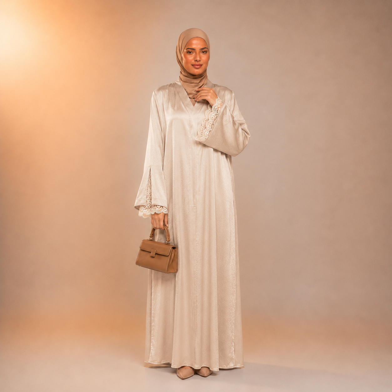 Amirah Satin Line Abaya