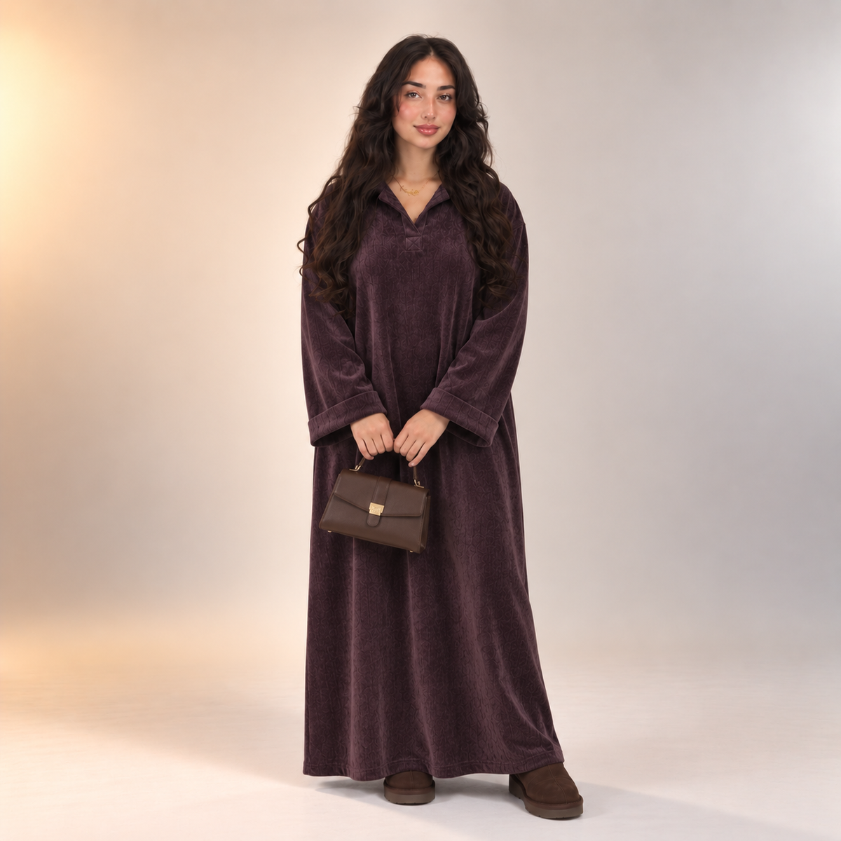 Zafira Premium Collar Dress
