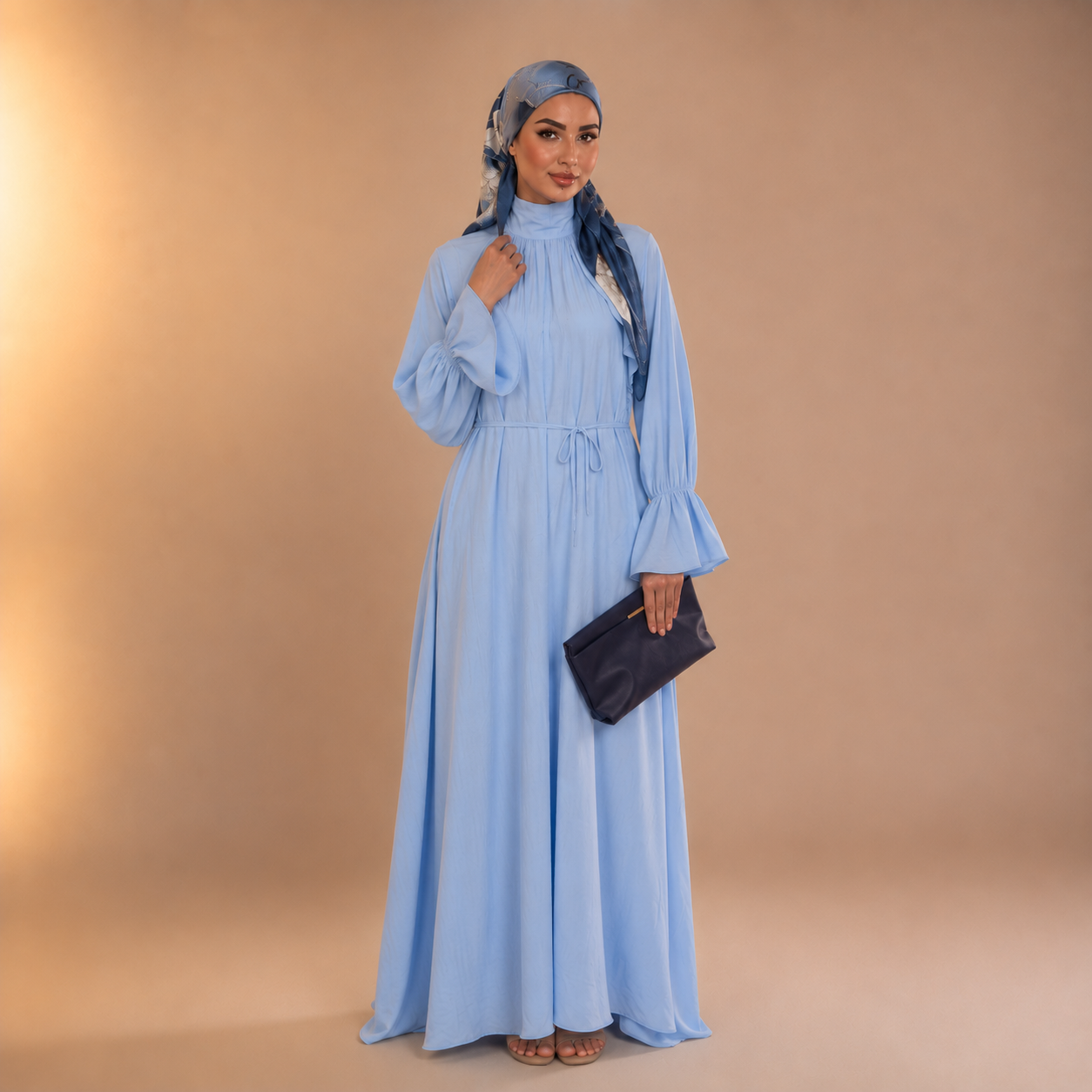 Thurayah Soft Fall Dress