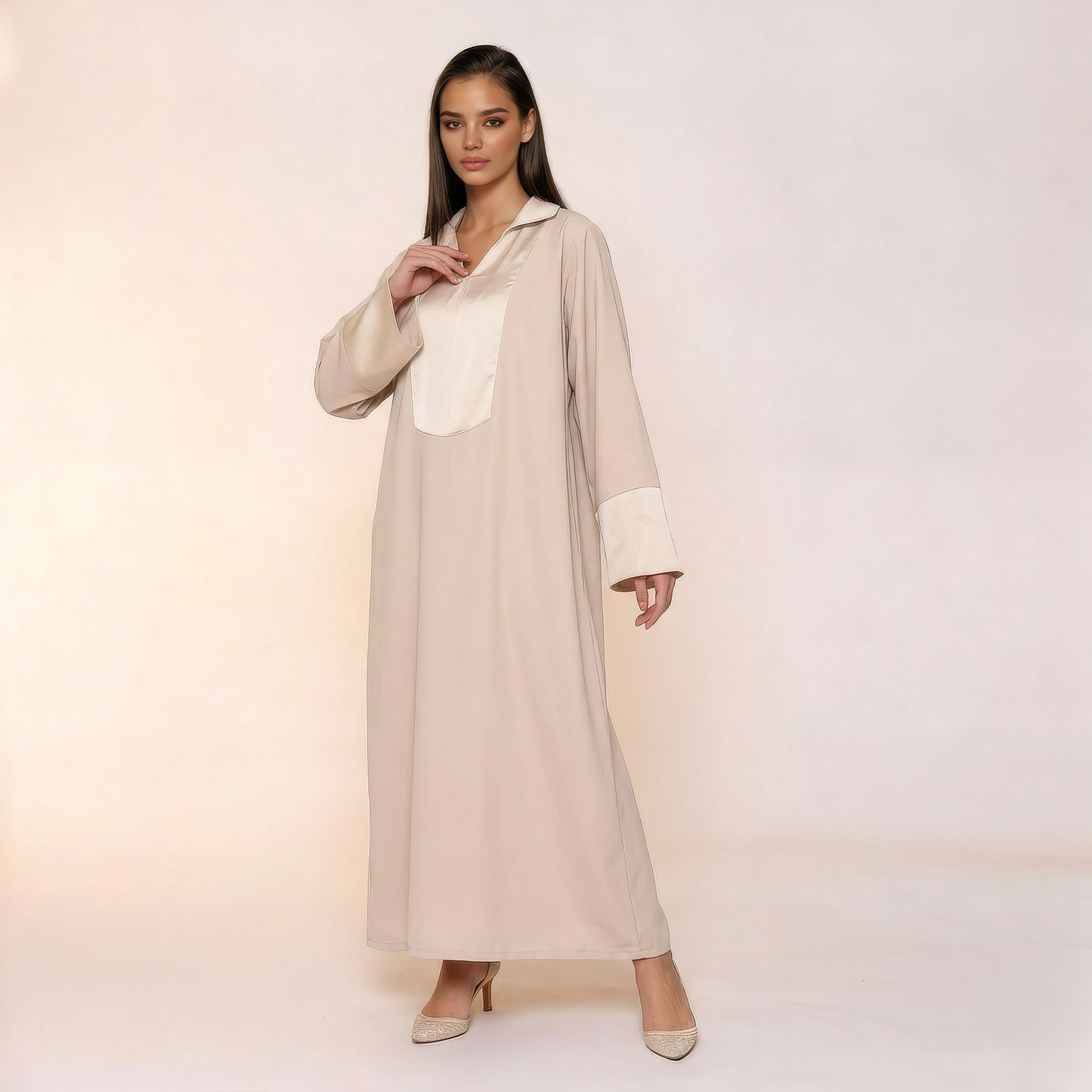 Miss Satiné Abaya