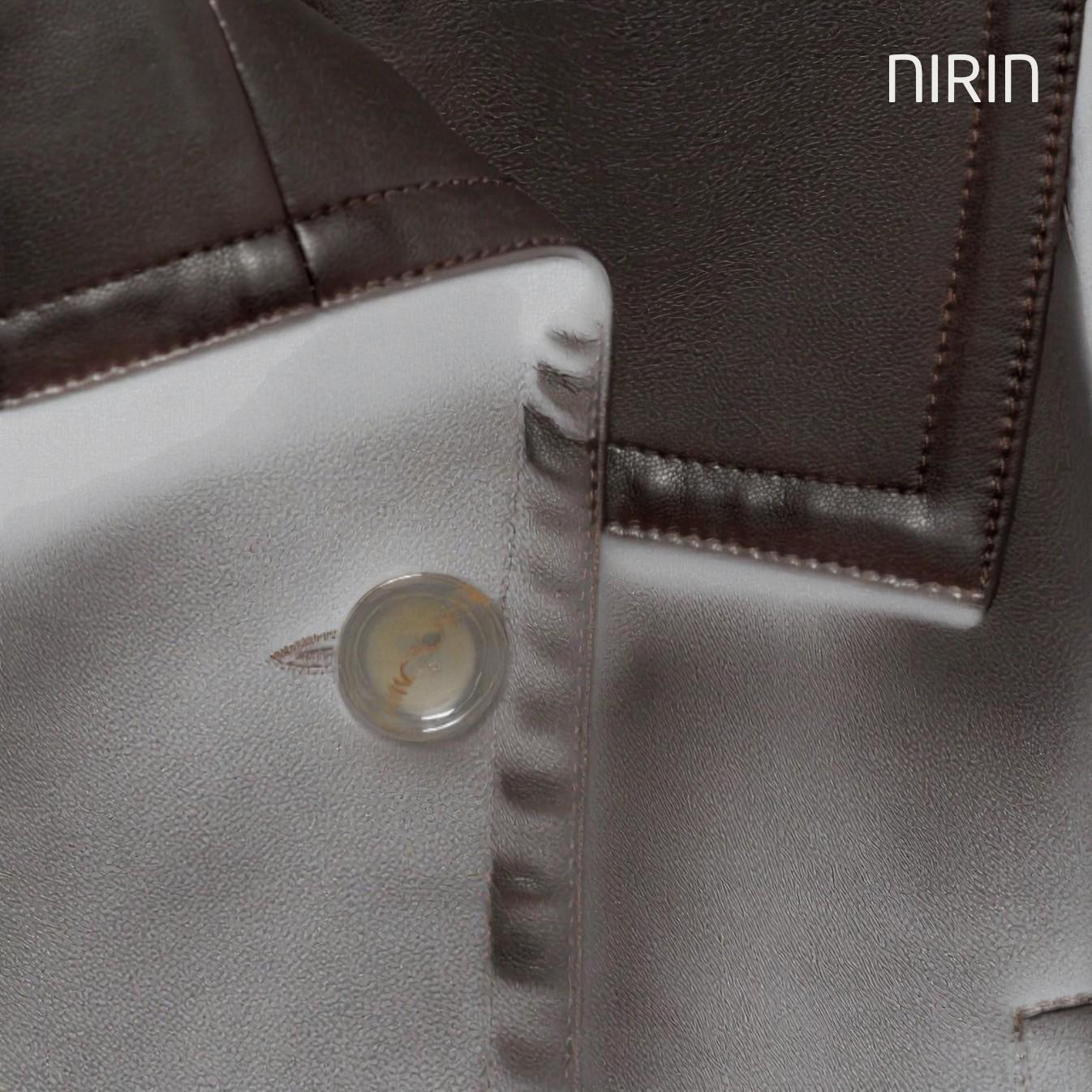 Leren Crop Jacket met Riem