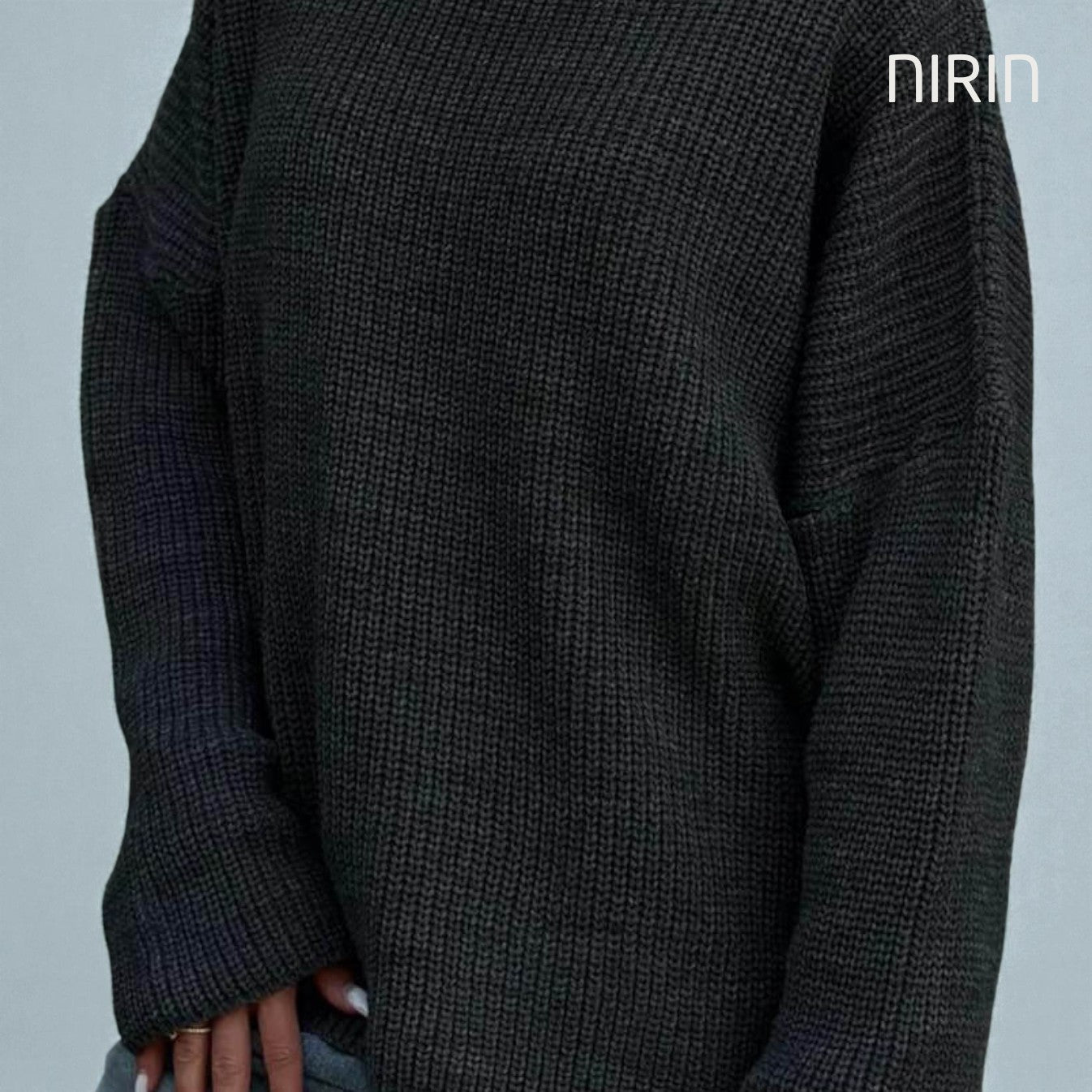 LYRA Gebreide Ronde Hals Trui