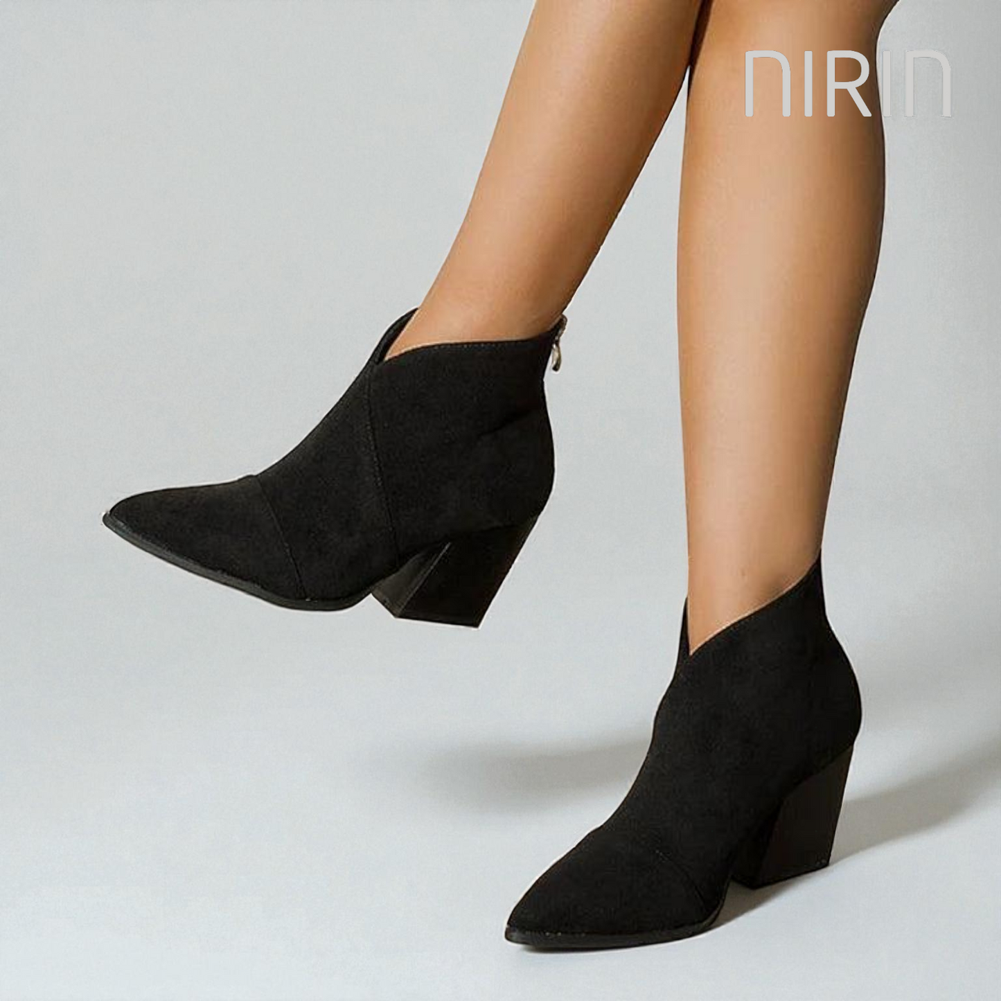 Chique Suede Enkelboots