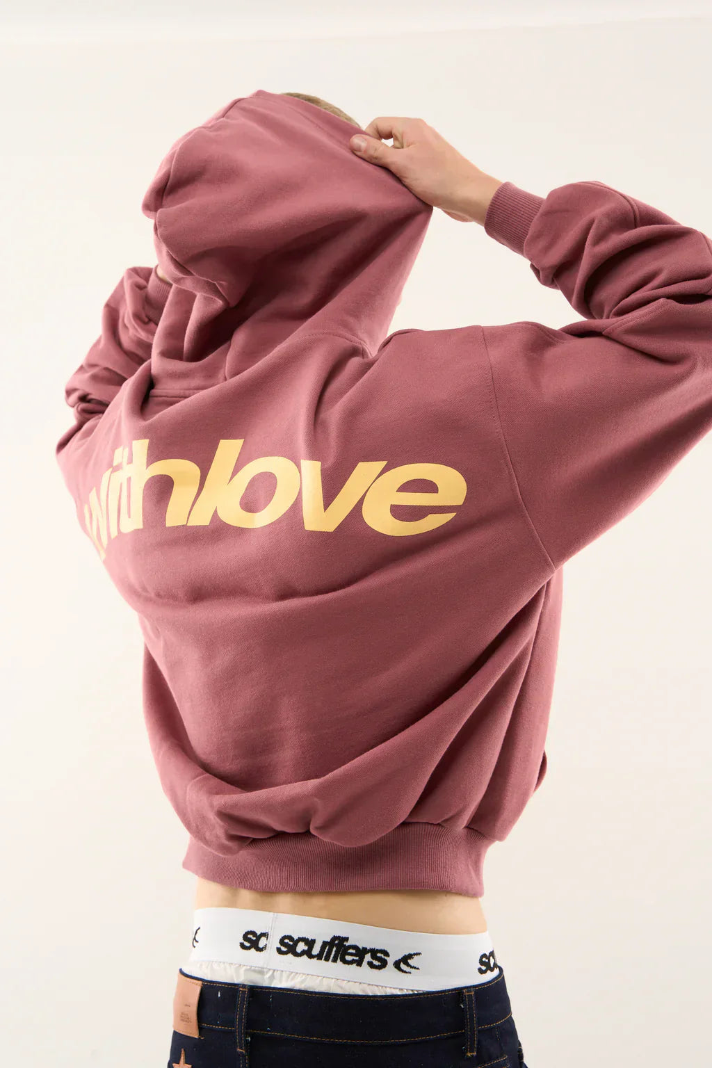 With Love Cotton Hoodie