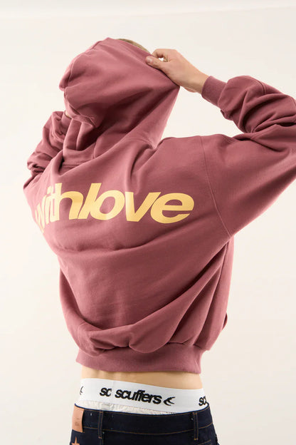 With Love Cotton Hoodie
