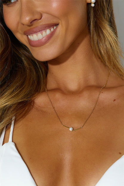 Luxe Goud Parelketting – 18K Plated