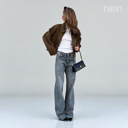 LEONIE Modern Drop Shoulder Jas