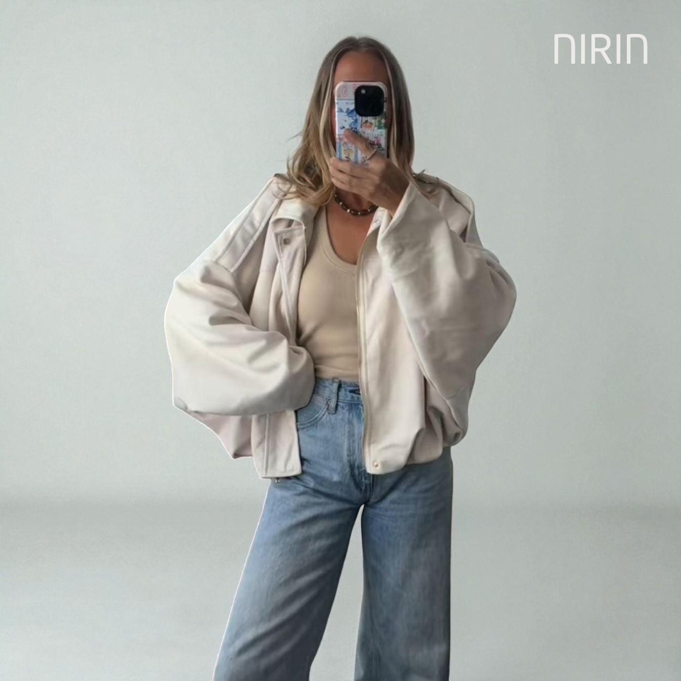 ELVY Oversized Bomber Jacket