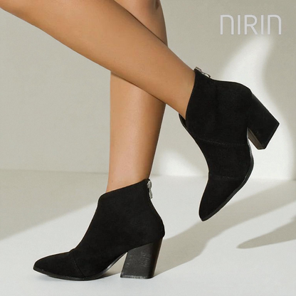 Chique Suede Enkelboots