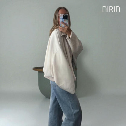 ELVY Oversized Bomber Jacket