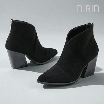 Chique Suede Enkelboots