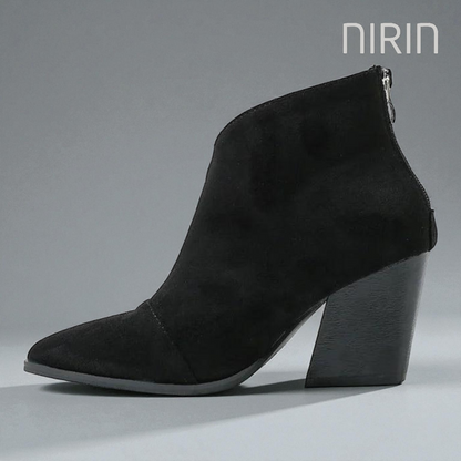 Chique Suede Enkelboots