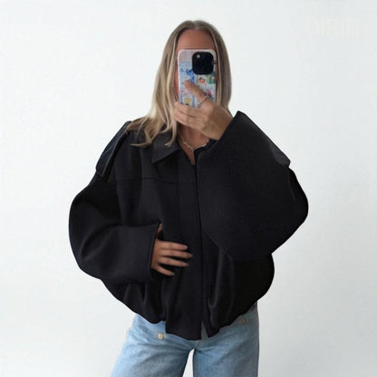 ELVY Oversized Bomber Jacket