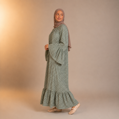Layan Plaid Seasons Dress