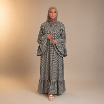 Layan Plaid Seasons Dress
