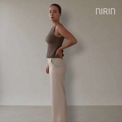 AVA High Waist Cropped Pants