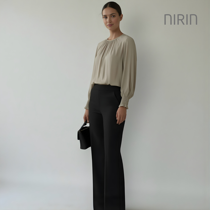 AVA High Waist Cropped Pants