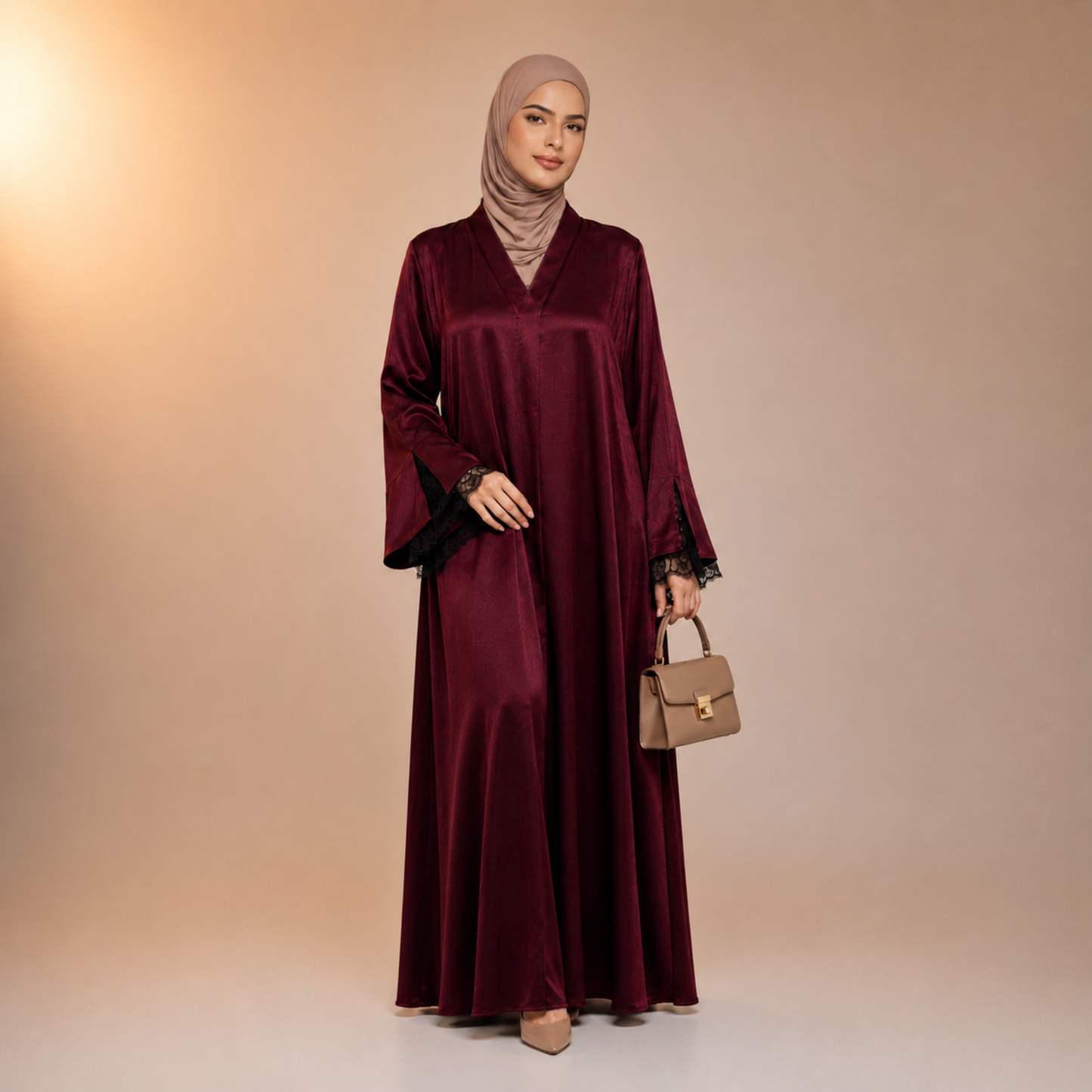 Amirah Satin Line Abaya