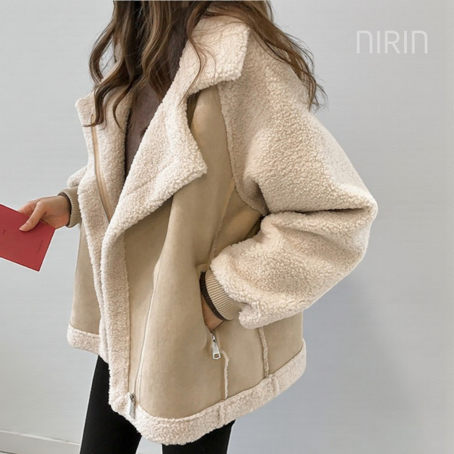 Teddy Bikerjas – Suède & Sherpa Contrast