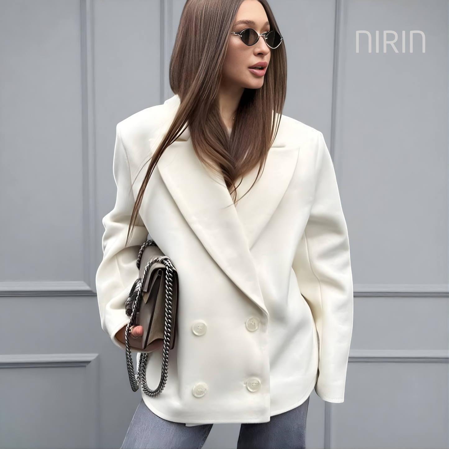 CALÉA Chique Blazer Met Structuur