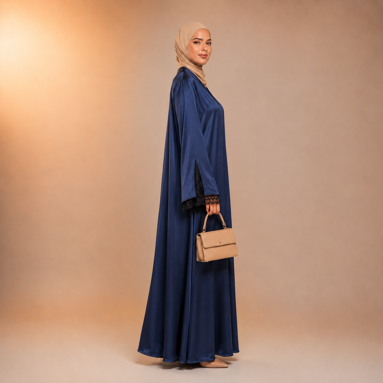 Amirah Satin Line Abaya