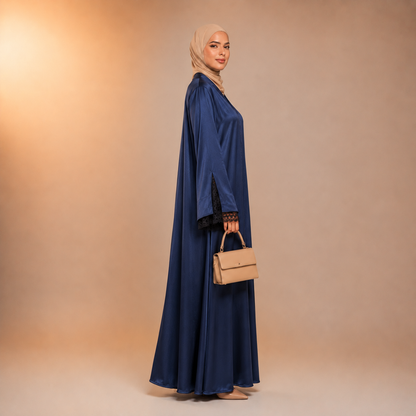 Amirah Satin Line Abaya