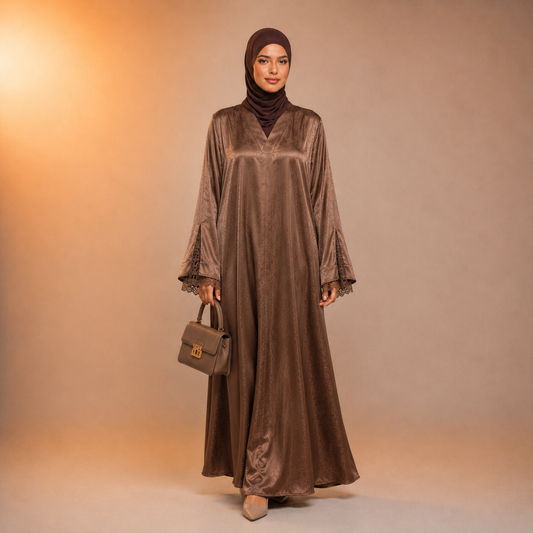 Amirah Satin Line Abaya