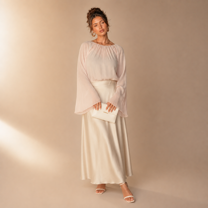 Lamees Chiffon Layer Blouse