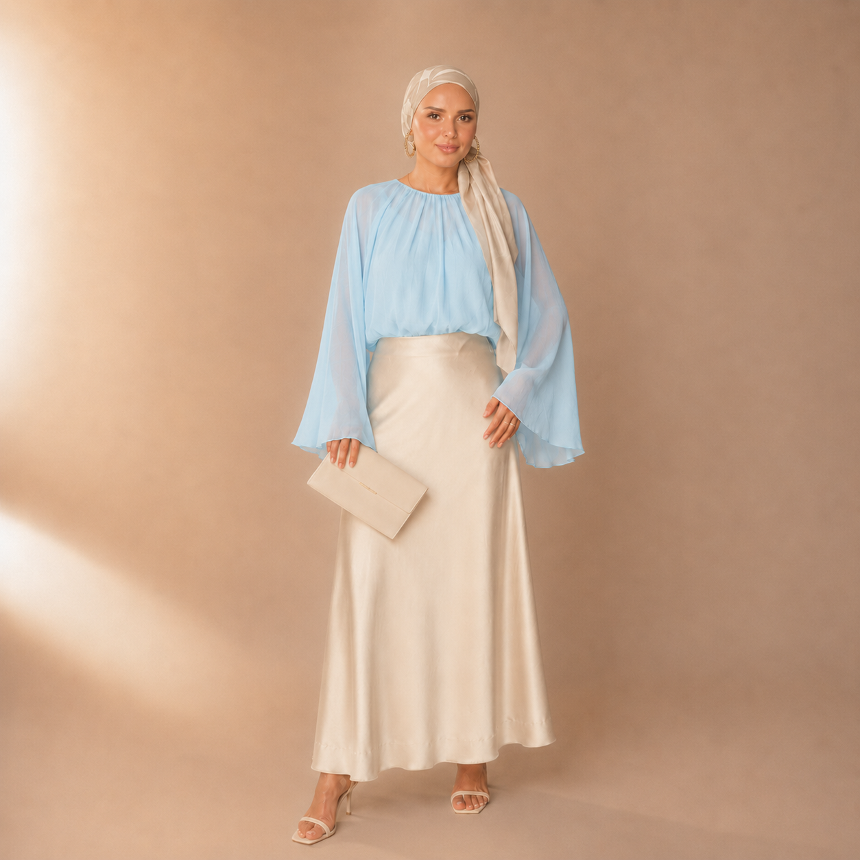 Lamees Chiffon Layer Blouse