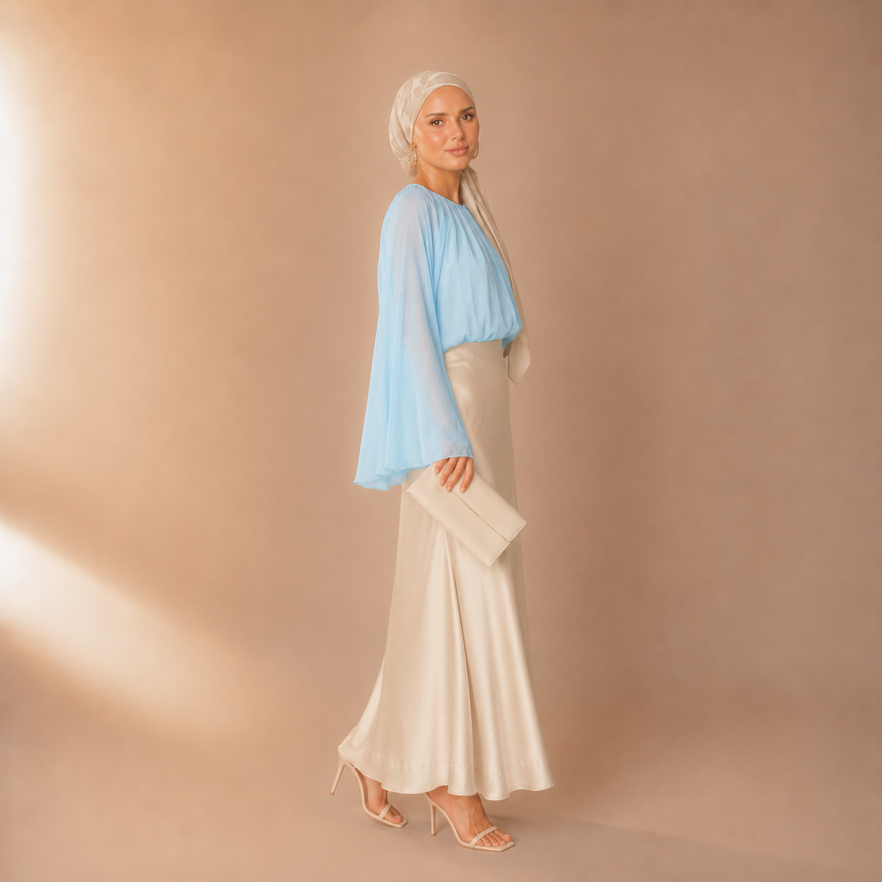 Lamees Chiffon Layer Blouse