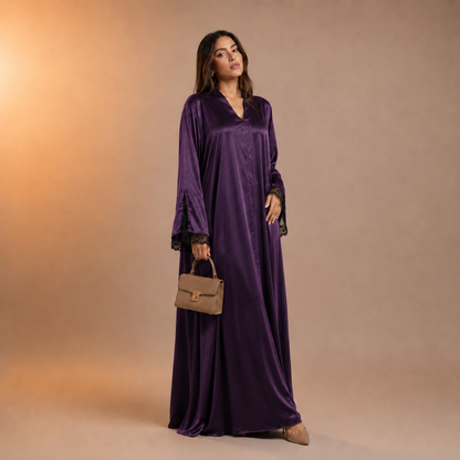 Amirah Satin Line Abaya
