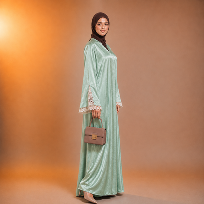 Amirah Satin Line Abaya