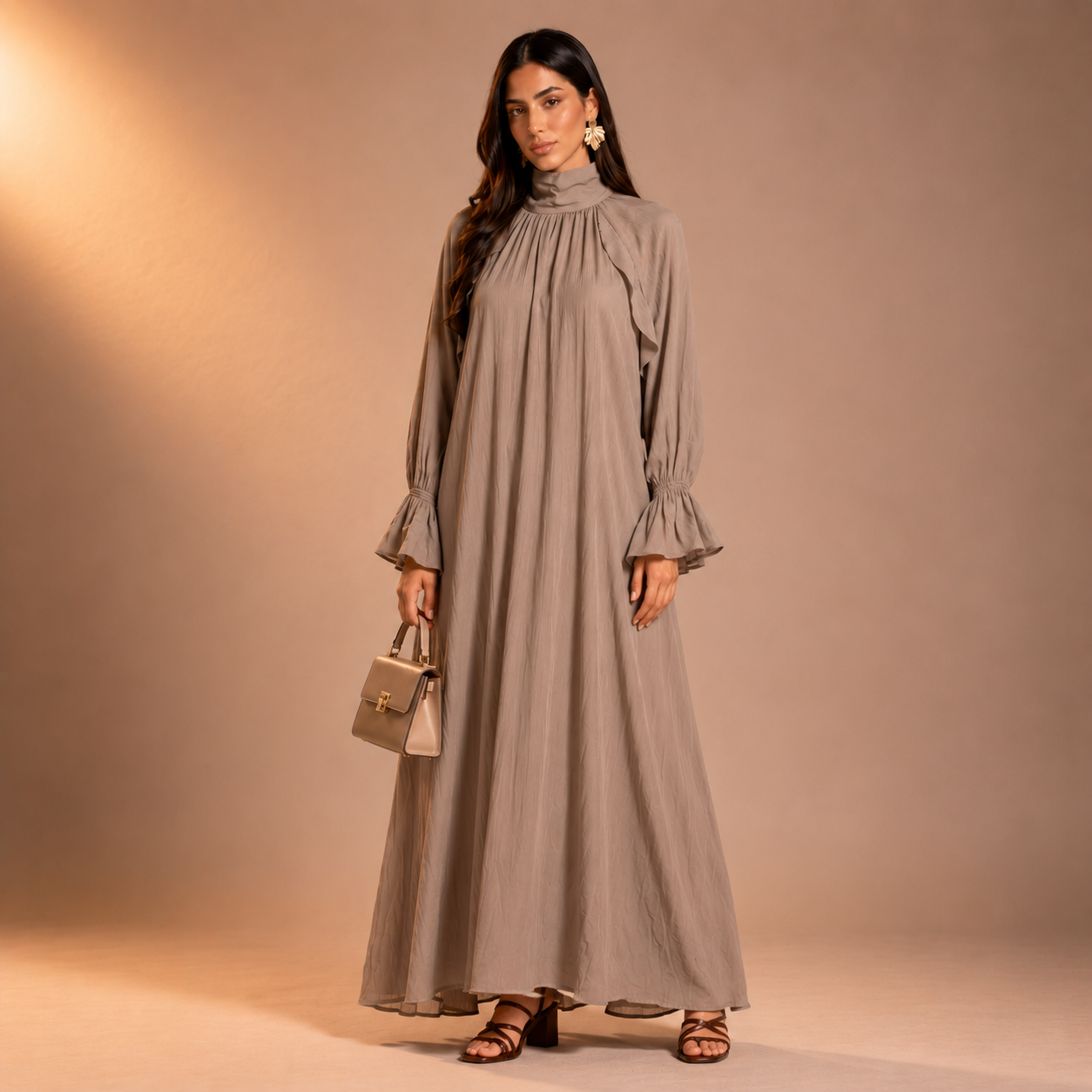 Rawan Layered Sleeve Dress