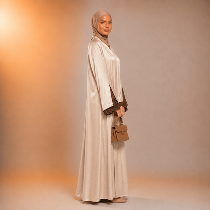 Amirah Satin Line Abaya