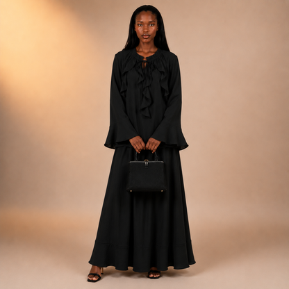 Hind Front Frill Twinset