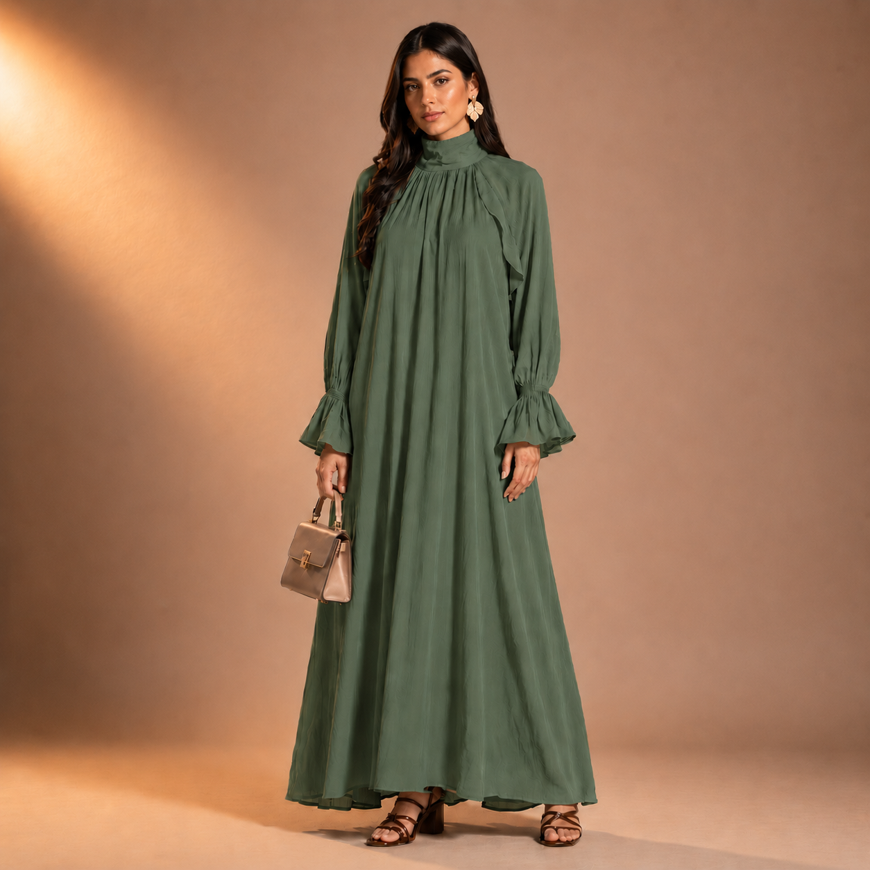Rawan Layered Sleeve Dress