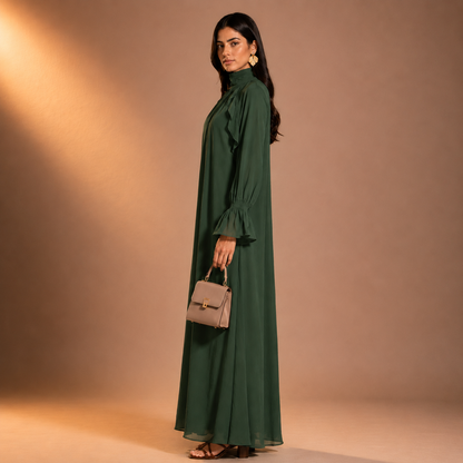 Rawan Layered Sleeve Dress