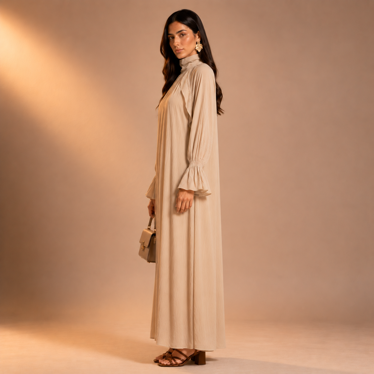 Rawan Layered Sleeve Dress