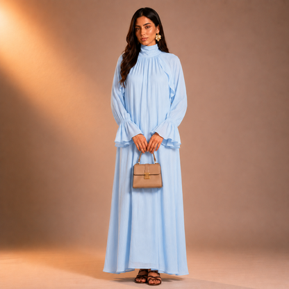 Rawan Layered Sleeve Dress