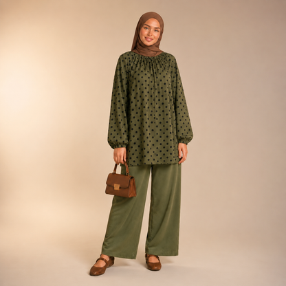 Inara Polka Dot Twin-Set