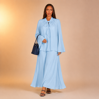 Ramlah Bow Tunic Twinset