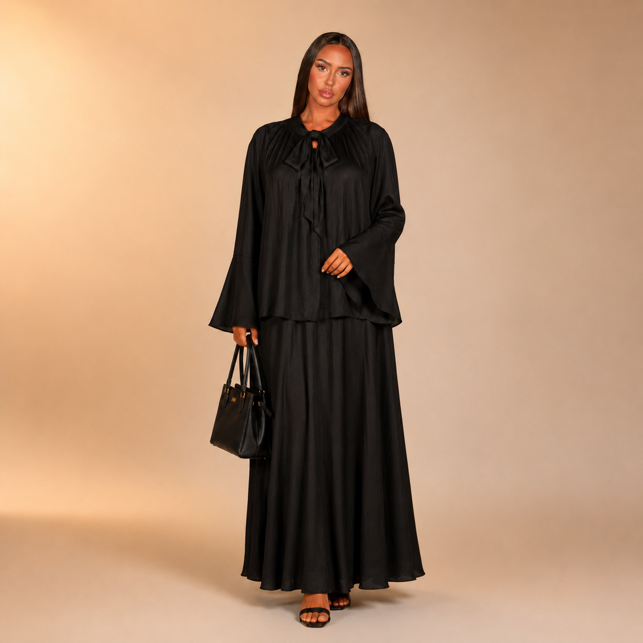Ramlah Bow Tunic Twinset