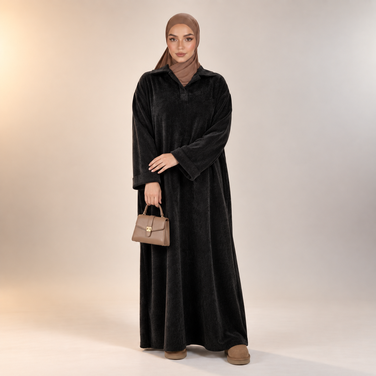 Zafira Premium Collar Dress
