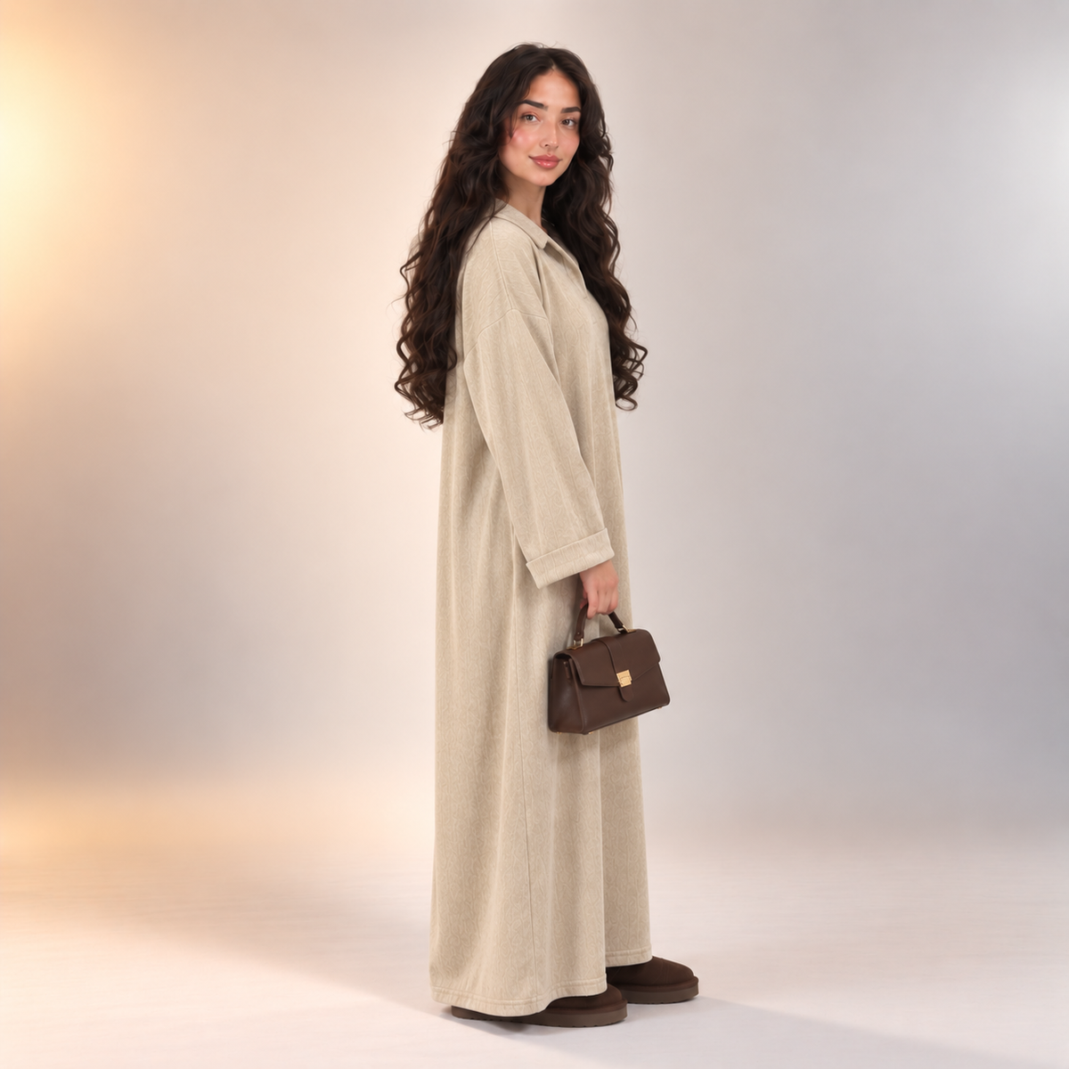 Zafira Premium Collar Dress
