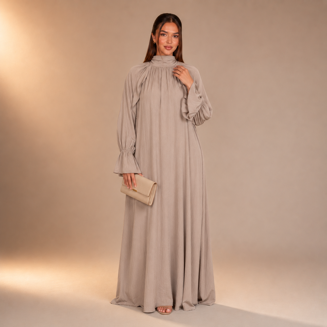 Thurayah Soft Fall Dress