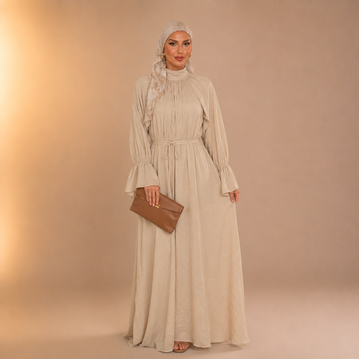 Thurayah Soft Fall Dress