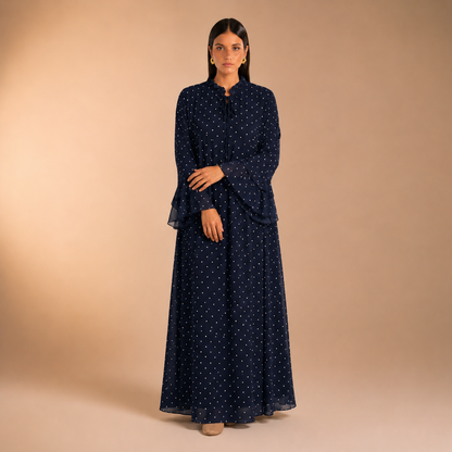 Maram Feather Dot Dress