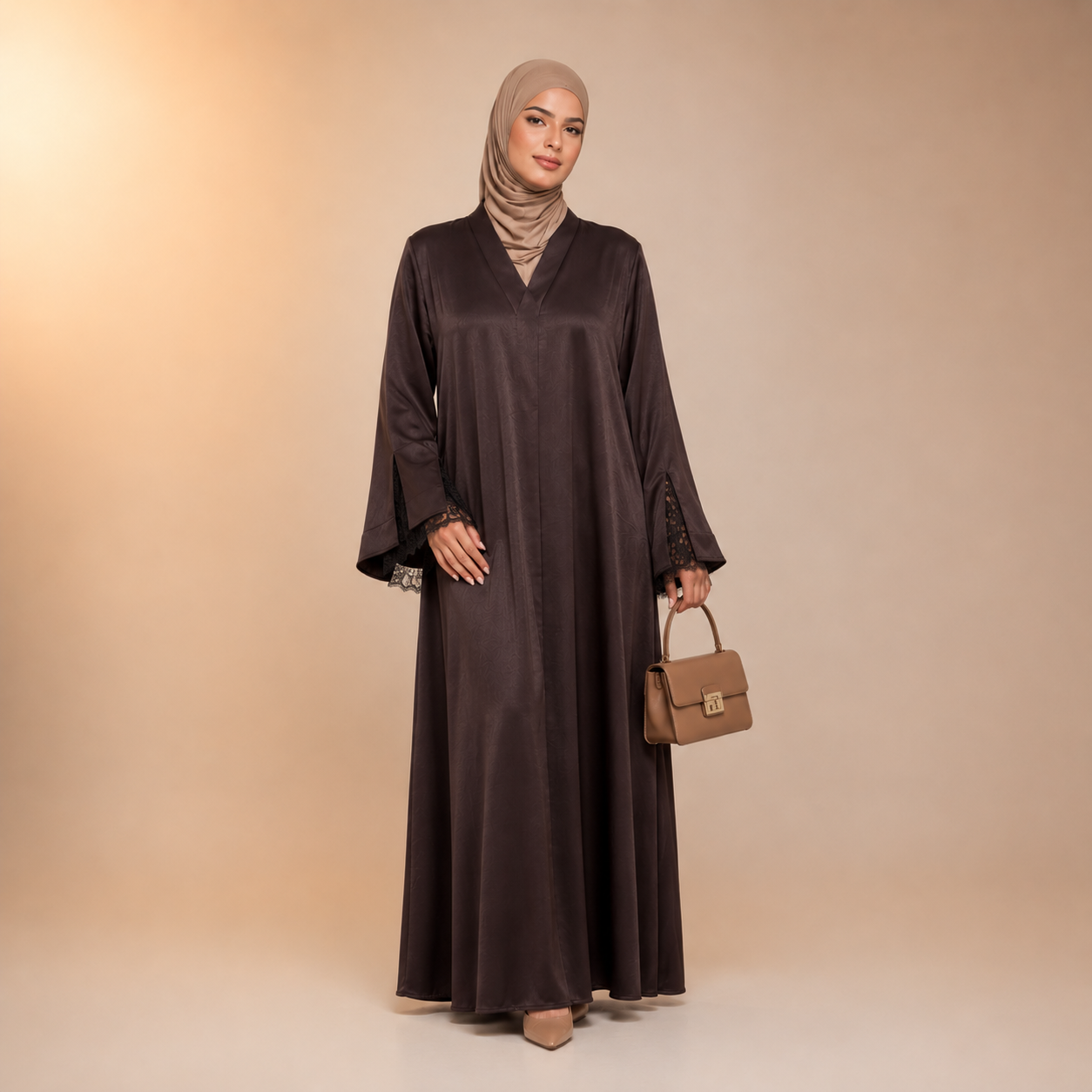 Amirah Satin Line Abaya