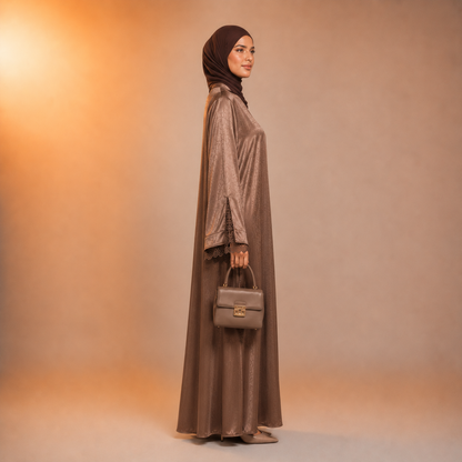 Amirah Satin Line Abaya