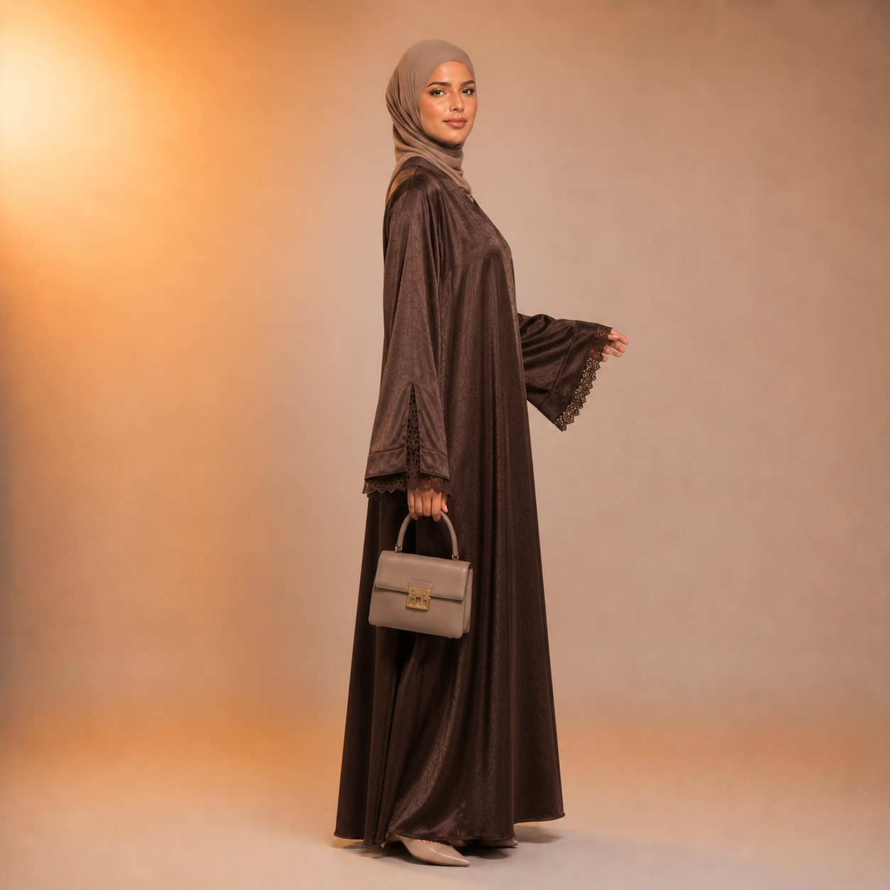 Amirah Satin Line Abaya